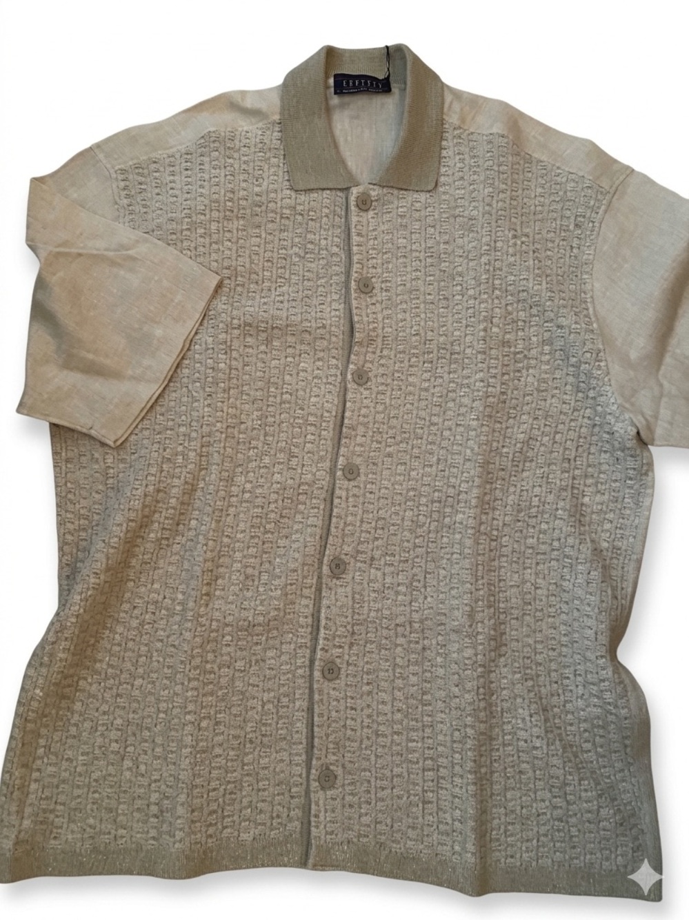 Umberto Vallati Short Sleeve Button Down Shirt